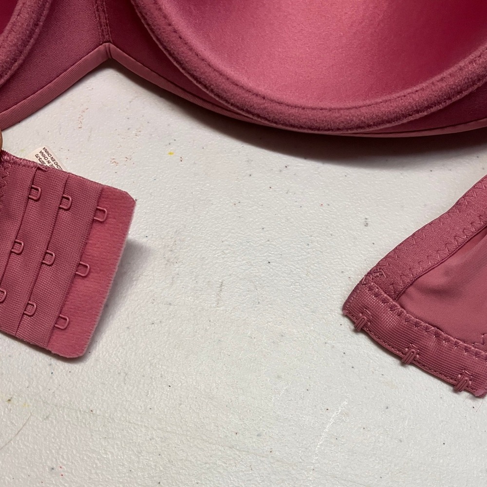 Laura Ashley Womens‎ 38C Pink Underwire Molded Cup T-Shirt Bra 3973-70 - Picture 4 of 8